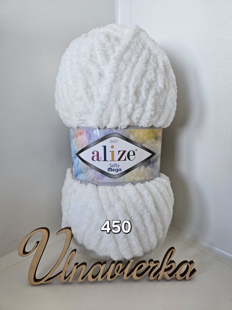 Alize Softy Mega 450 kremová