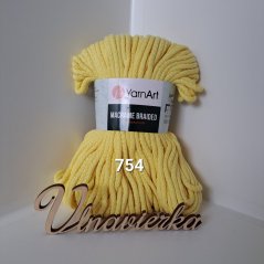 YarnArt Macrame Braided 754 žltá
