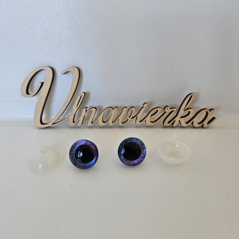 Oči s pojistkou 20mm 3D Oči s pojistkou 20mm 3D