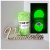 GLOW YARN příze svítící ve tmě G003 zelená