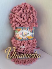 Alize Puffy Fine 295 staro ružová