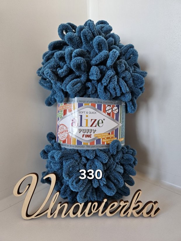 Alize Puffy Fine 330 petrolejová