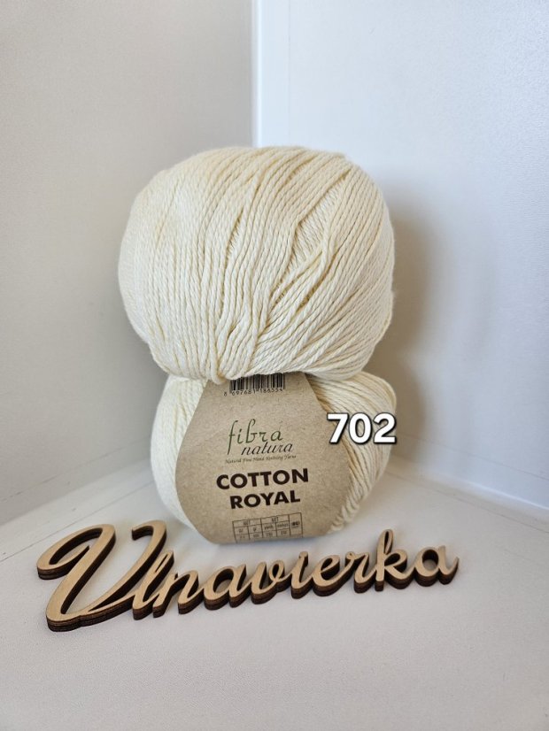 Cotton Royal kremová 18-702