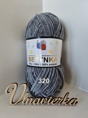 Betynka 320 šedá