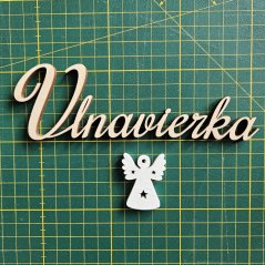 Drevená dekorace Anjel 4cm