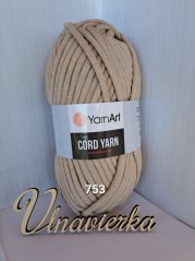 YarnArt Cord Yarn 753 běžová