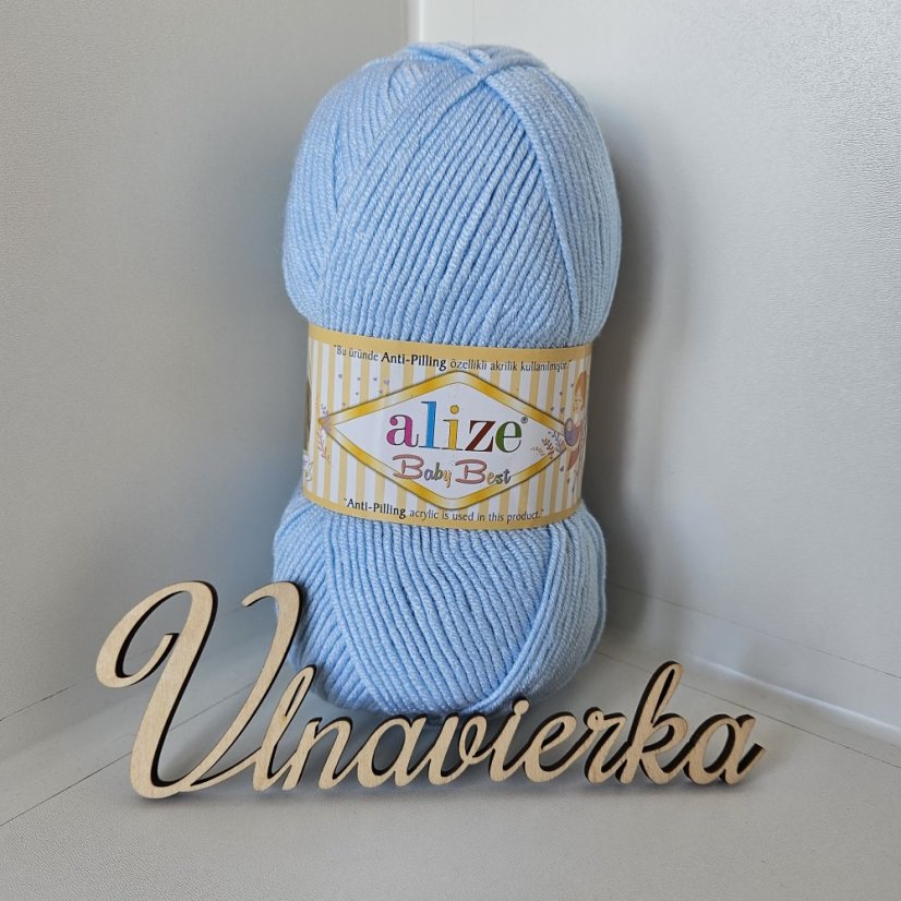Alize Baby Best  183 modrá svetlá