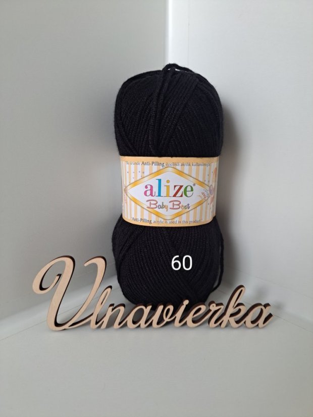 Alize Baby Best 60 černá