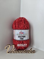 Himalaya Dolphin Fine 80527 červena tmavá