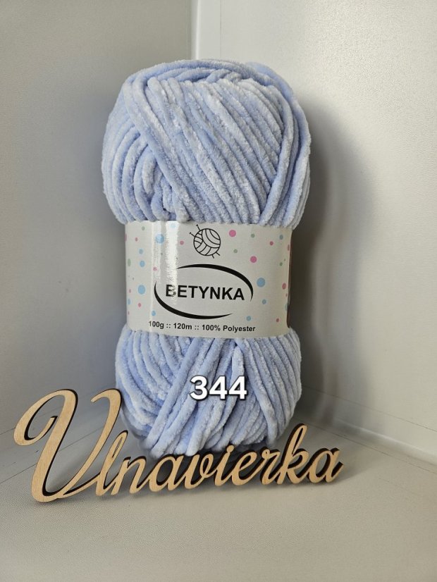 Betynka 344 modrá sivá