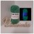 GLOW YARN příze svítící ve tmě zelena  GP659