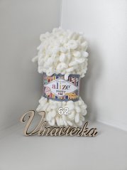 Alize Puffy Fine 62 kremová
