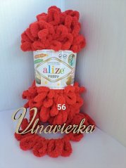 Alize Puffy 56 červená
