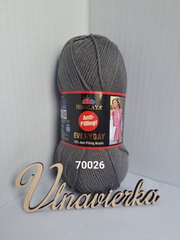 Himalaya Everyday 70026 tmavo sivá