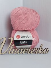 YarnArt Jeans 36 ružová