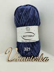 Betynka 321 modrá tmavá