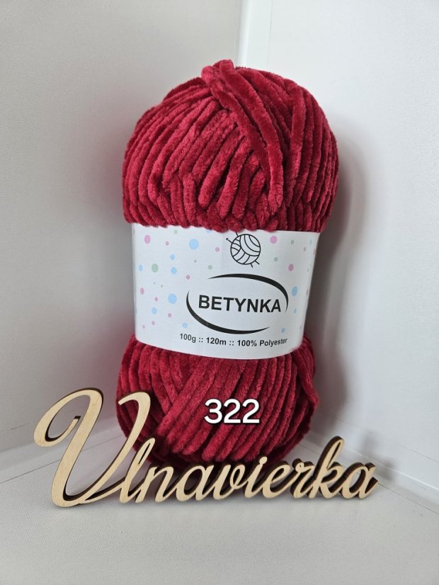 Betynka 322 bordová
