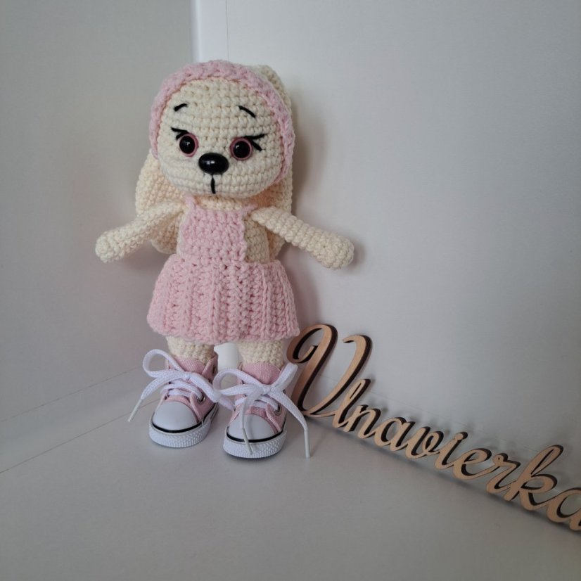 Topánky pre bábiku a zvieratká ružová 5,5cm