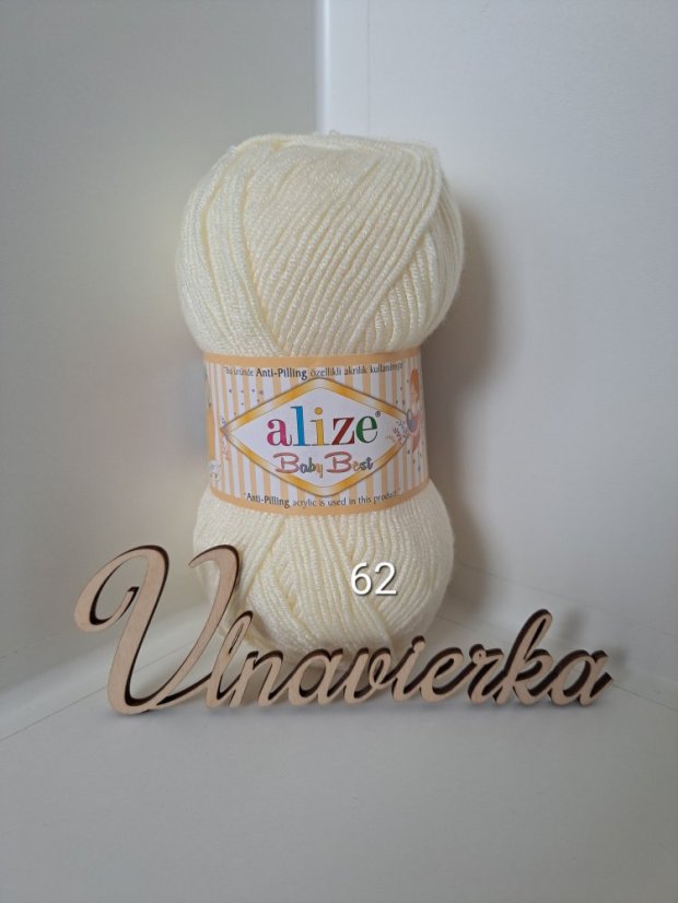 Alize Baby Best 62 krémová