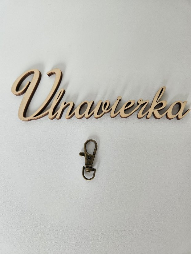 Kovová karabina s obrtlíkem průvlek 10 mm