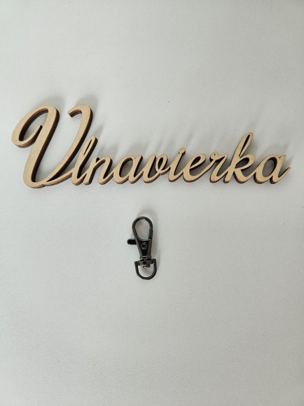 Kovová karabina s obrtlíkem průvlek 10 mm