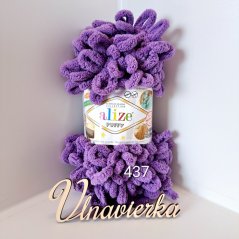 Alize Puffy  fialová 437