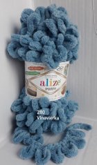 Alize Puffy 280 tmavá sivá
