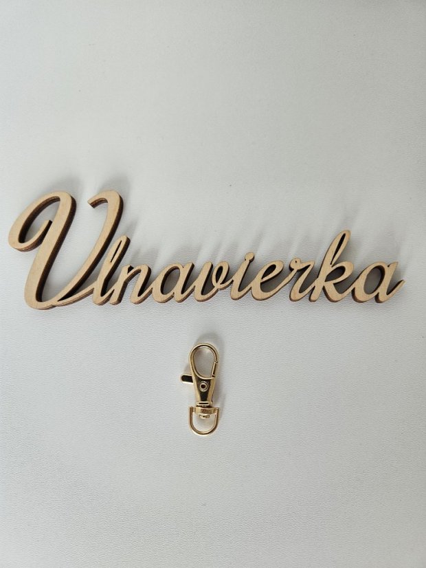 Kovová karabina s obrtlíkem průvlek 10 mm