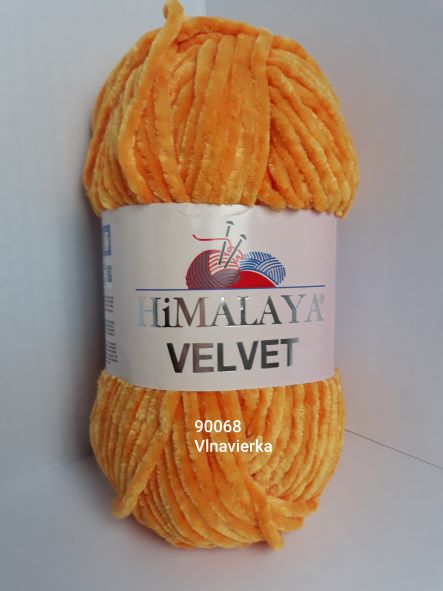 Himalaya Velvet 90068 tmavá žlutá