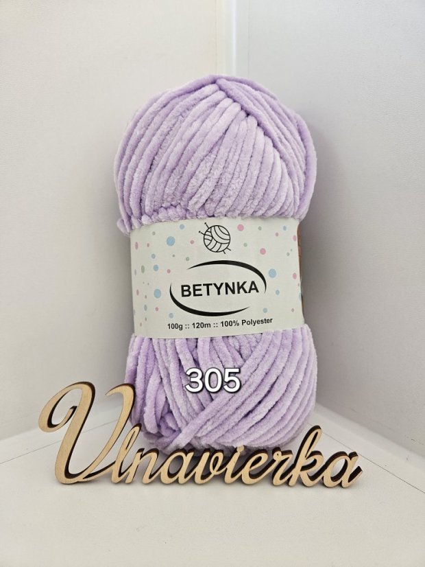 Betynka 305 fialová svetlá