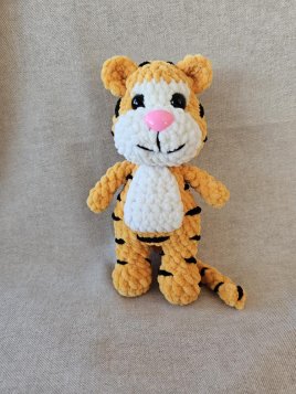 Hačkovany tiger 18 cm