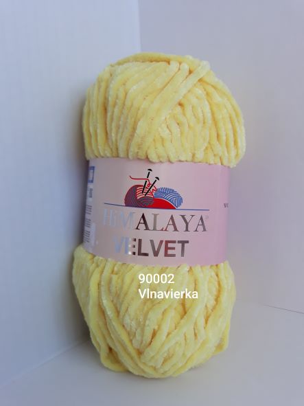 Himalaya Velvet 90002 svetlá žltá