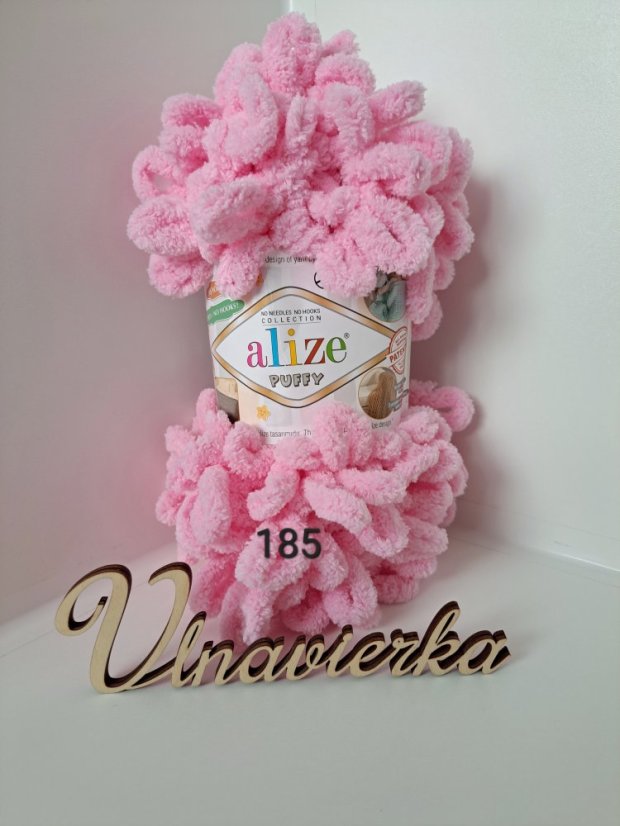 Alize Puffy 185 ružová