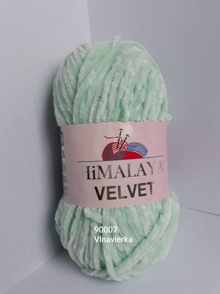 Himalaya Velvet 90007 svetlá zelená