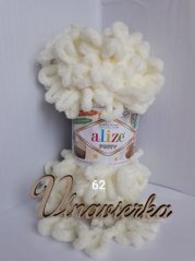 Alize Puffy 62 Svetlá krémová