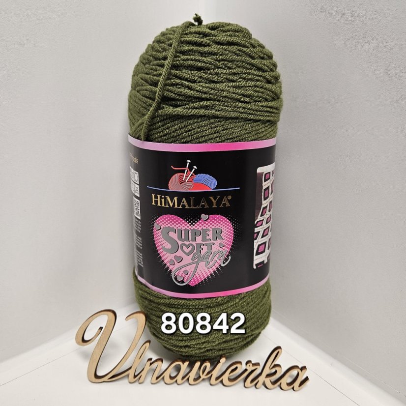 Himalaya Super Soft Yarn 80842 orechová