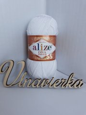 Alize Diva Stretch 55 biela