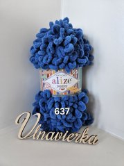 Alize Puffy Fine 637 modra