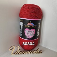 Himalay Super Soft Yarn 80804 červená