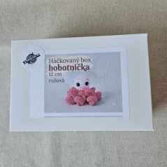 Box hačkovana chobotnica 12 cm