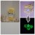 GLOW YARN příze svítící ve tmě G006 žlutá
