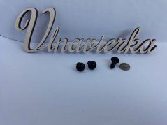 Čierne Oči s Pojistkou 10 mm