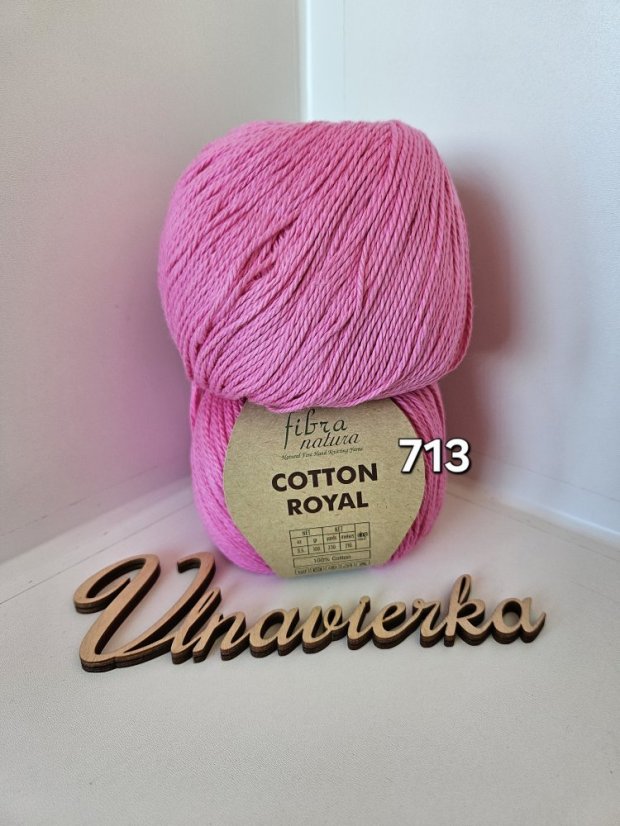 Cotton Royal ružová 18-713