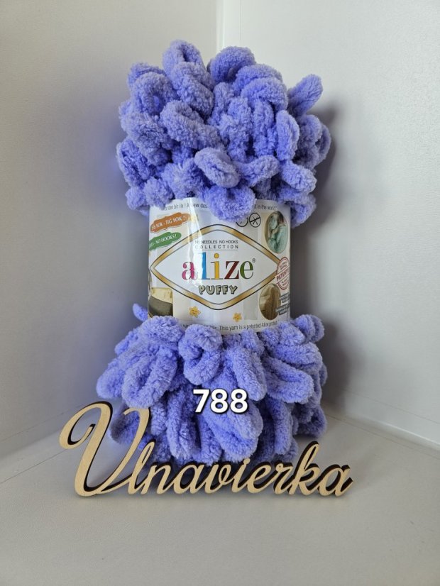 Alize puffy 788 fialová