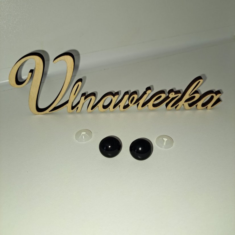 Čierne Oči s Pojistkou 15mm