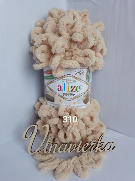 Alize Puffy 310 béžová