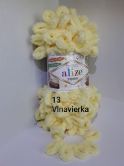 Alize Puffy 13 pastelová žltá