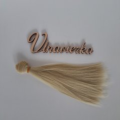 Vlasy pro panenky blond