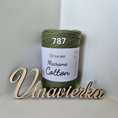 YarnArt Macrame Cotton 787 orechová 2mm