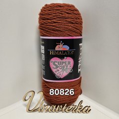 Himalaya Super Soft Yarn 80826 tehlová